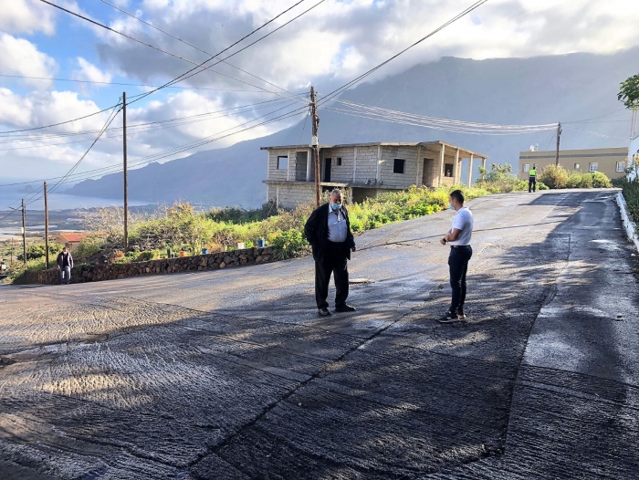 La Frontera acondiciona un tramo de la calle Merese, con cargo a los fondos FDCAN