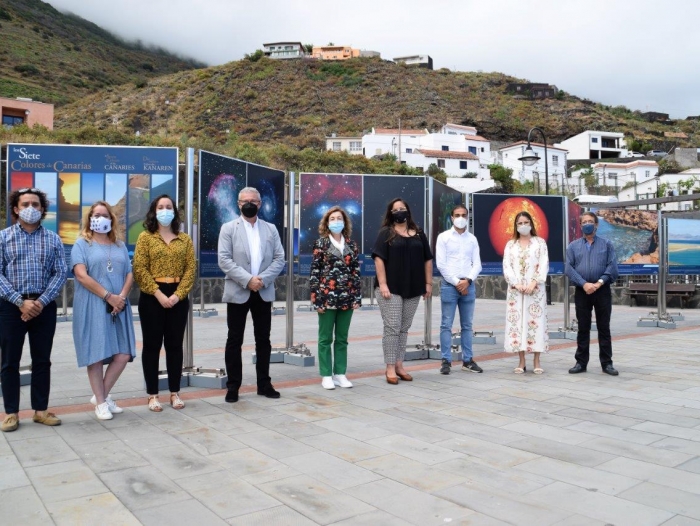 La Frontera acoge la exposición  “Los 7 Colores de Canarias” de la Fundación CajaCanarias