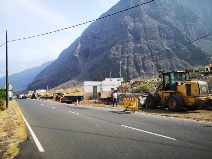 El Ayuntamiento de La Frontera acomete obras de mejora de la red de agua de Los Mocanes – Las Puntas