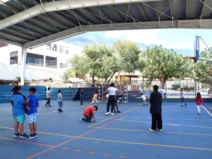 La cancha del CEIP Tigaday abrirá al público de martes a sábado, a partir del  próximo 20 de febrero, de 17 a 19 horas