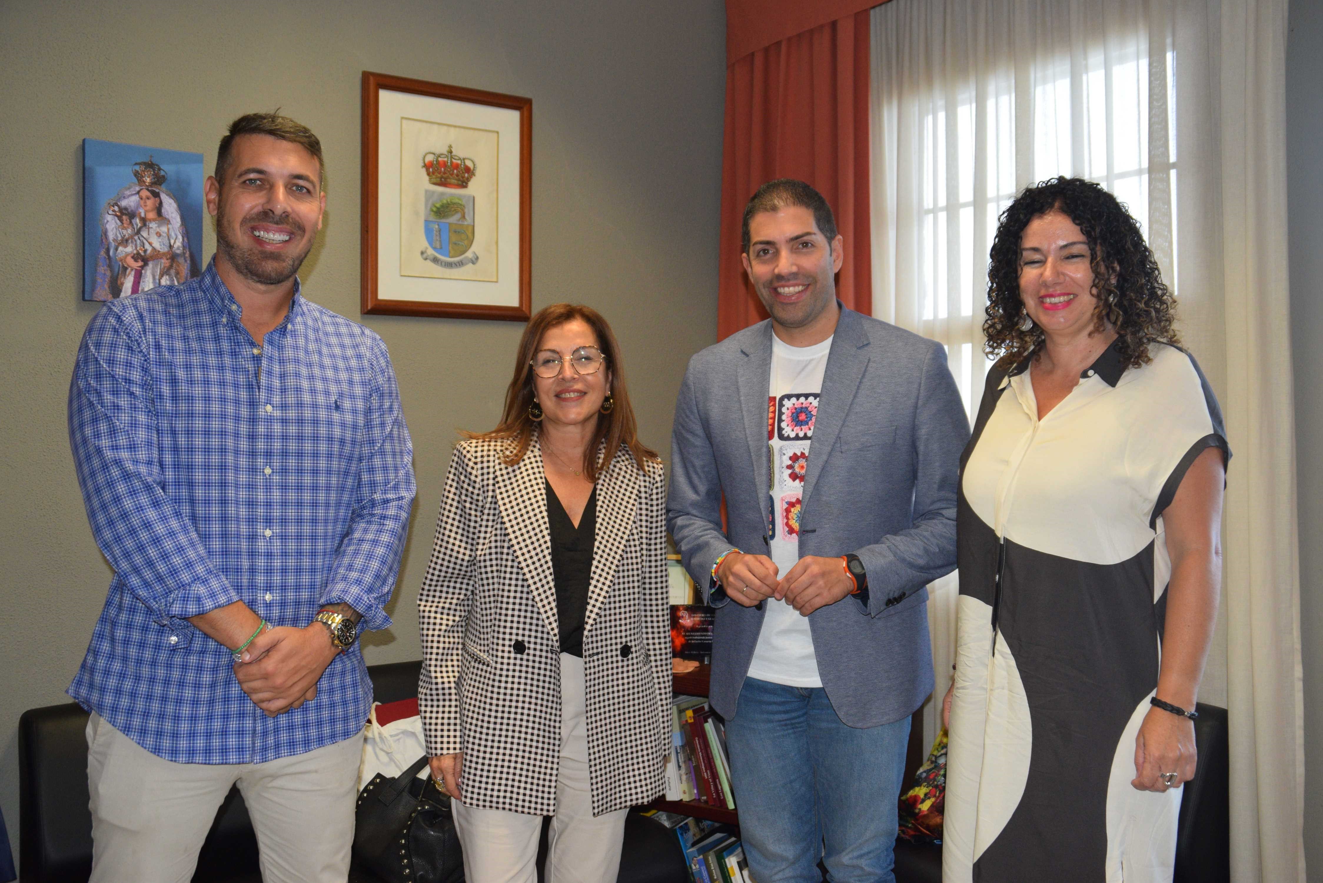 La Frontera el primer ayuntamiento de Canarias en recibir la visita de la Diputada del Común