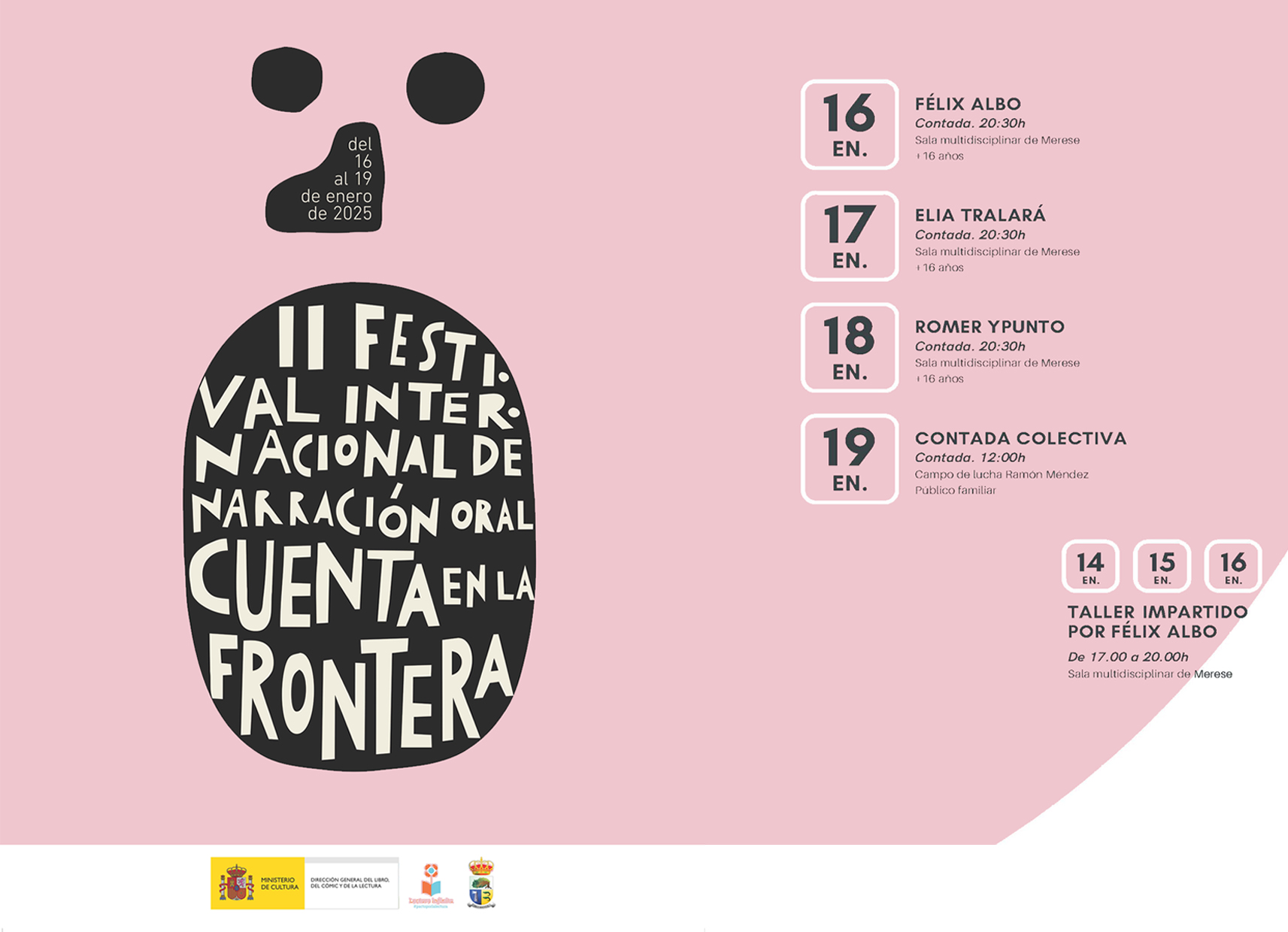 La Frontera celebra la segunda edición del Festival de Narración Oral “Cuenta en La Frontera”