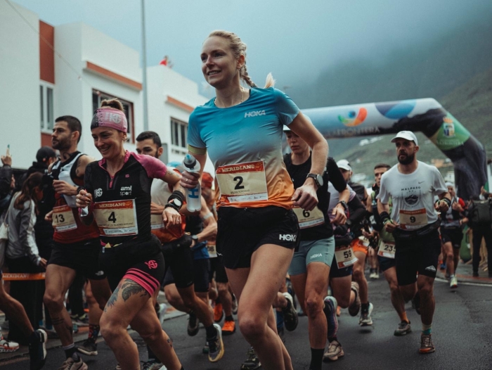 Miguel Heras y Sylvia Nordskar triunfadores de los 42 km de la Maratón del Meridiano 2025 